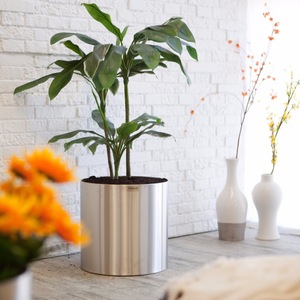 stainless steel flower pot