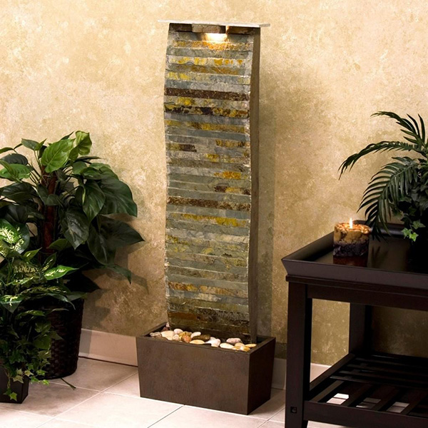 Modern indoor water fountains